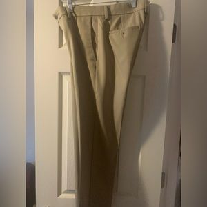 Haggar Khaki dress slacks.
